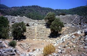 antic theatre in Caunos