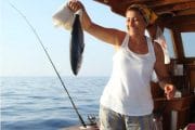 Volkan's Adventures - Private Dalyan Sea Fishing - Just learned fishing