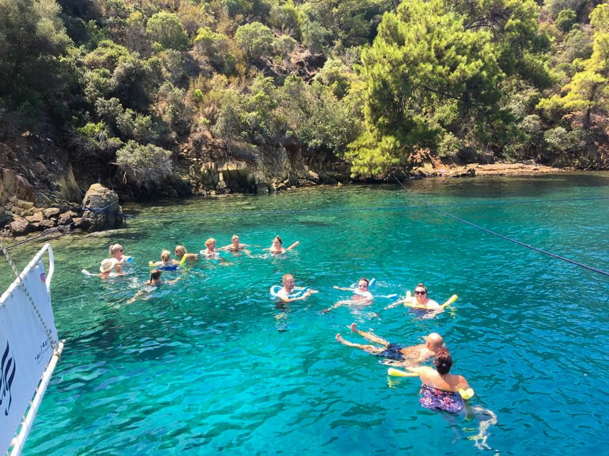 Volkan's Adventures -Beyond The 12 Island Sailing - Swimming