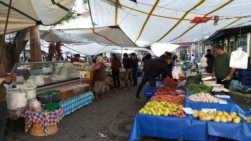 Saturday Market in Dalyan