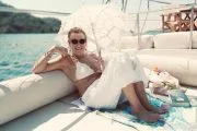 Volkan's Adventures -Beyond The 12 Island Sailing - Lay down on white sunbeds