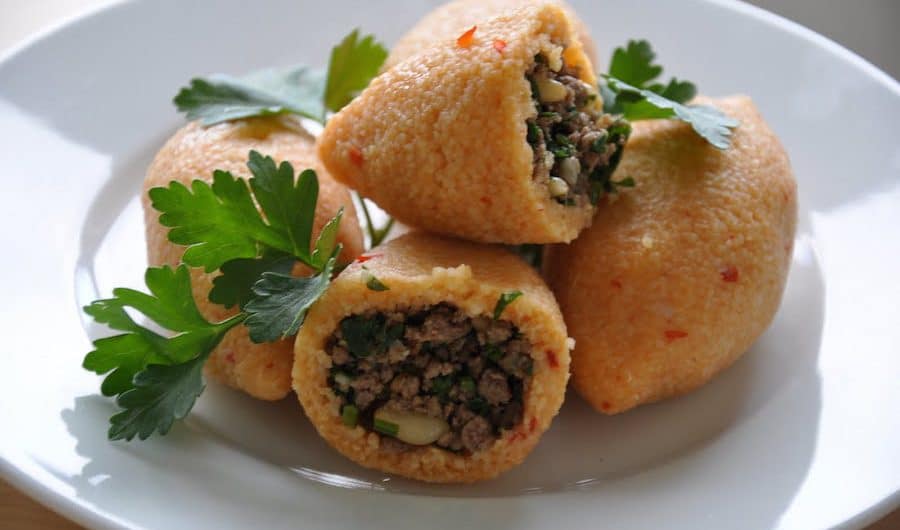 Home Made Boiled Stuffed Kibbah
