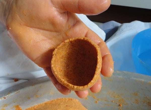 Shaped Kibbah Dough Ready to Stuff