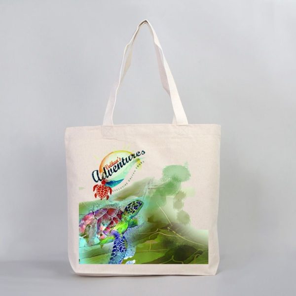 Quality merchandise from Volkan's Adventures for you to take little bit of Dalyan back home. 2 in 1 beach bag towels, beach bags and more - caretta printed linen bag
