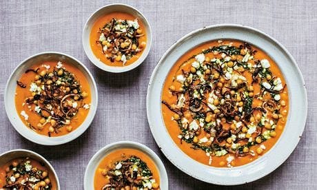 Persian soup- bowls of filling soup