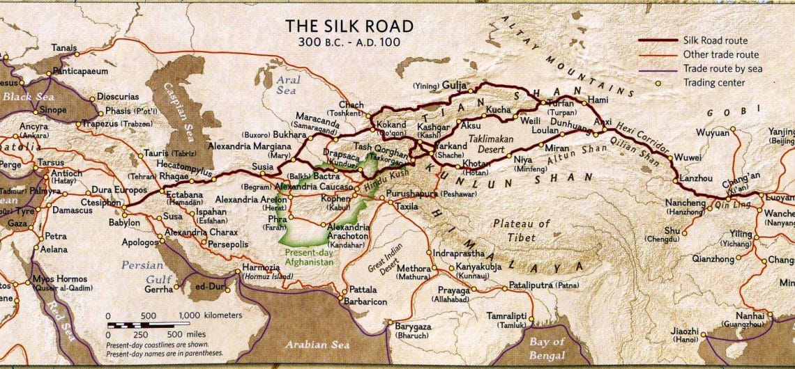 Silk Road - Map