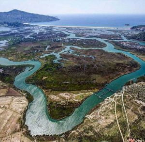 Iztuzu Beach and Dalyan Gate - Nice view of dalyan from air