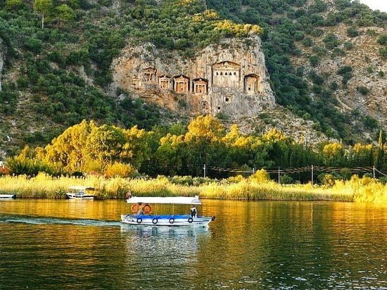 recent History of Dalyan - Mentesoguları and Ottoman empire