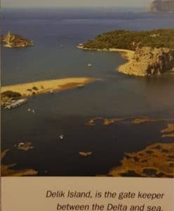 Delik Island - Dalyan Iztuzu Beach and Dalyan Gate