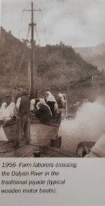 crossing the Dalyan River