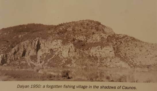 Dalyan picture from 1950 - Iztuzu Beach and Dalyan Gate