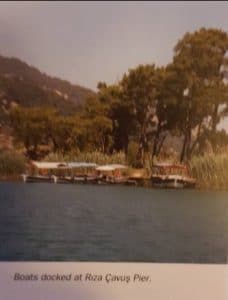 Boats at Rıza Çavuş Pier