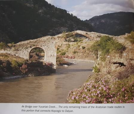 Ak Bridge over Yuvarlak creek