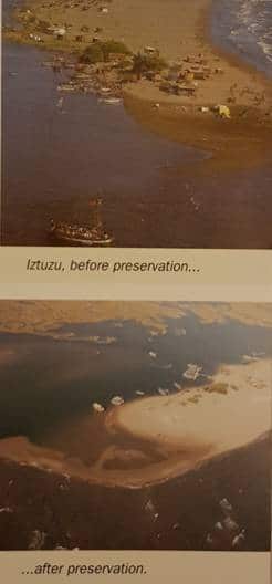 iztuzu beach before and after preservation