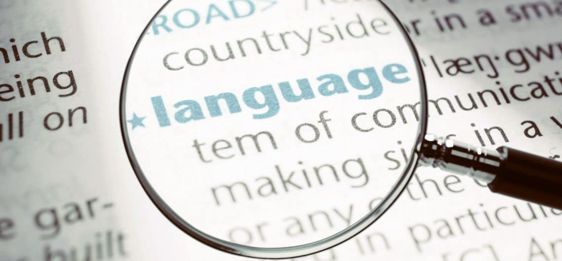 The importance of language