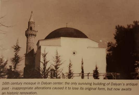 16th centurry mosque in Dalyan center