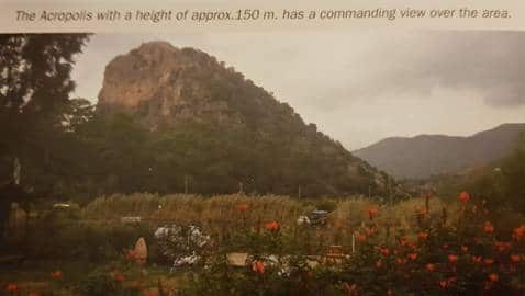 The Acropolis height 150 mt.