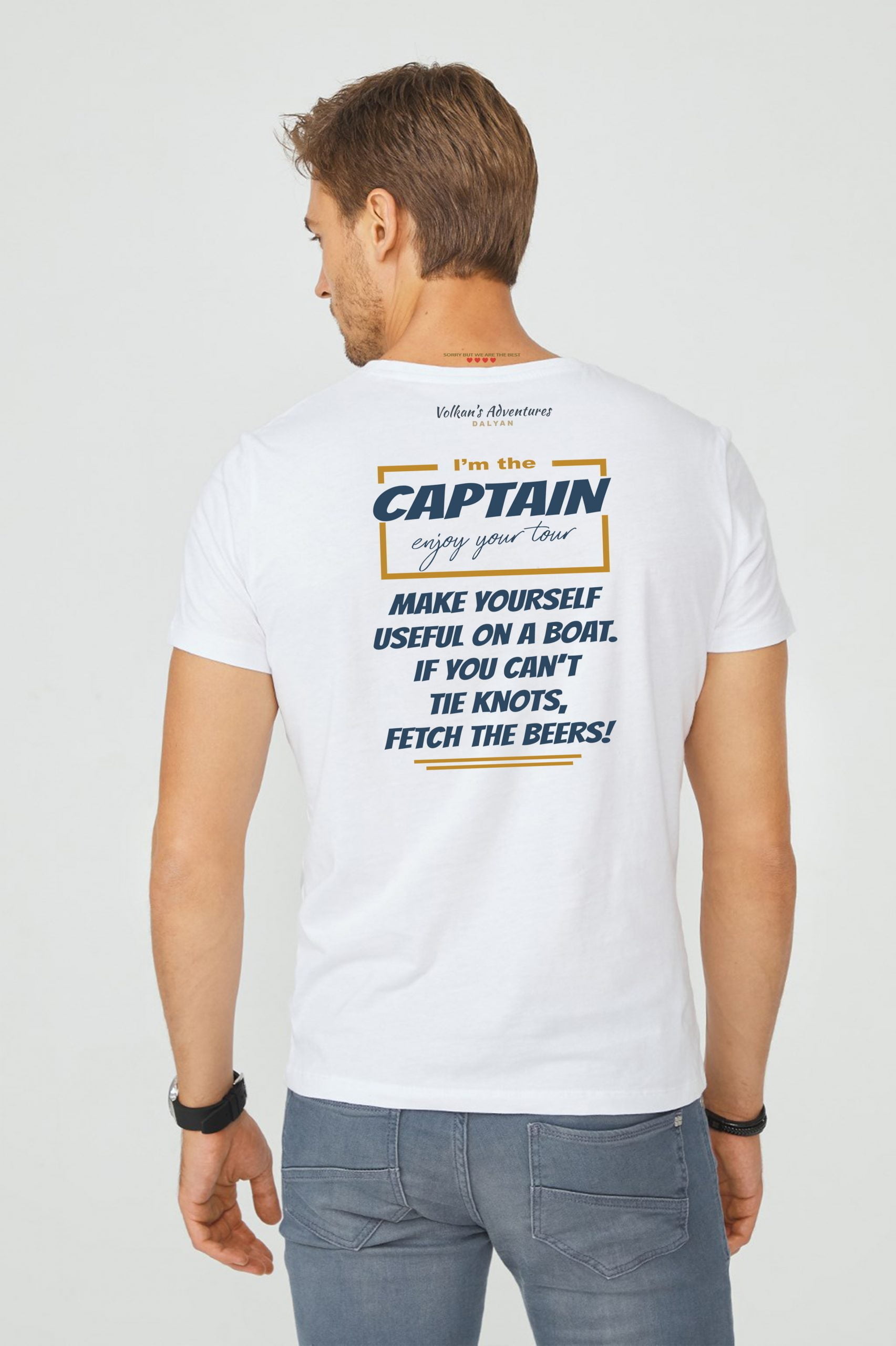 captain man t shirt