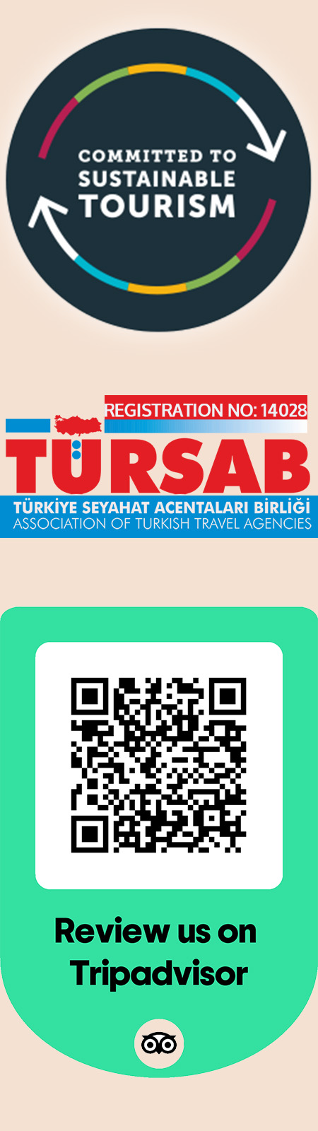 Side Bar Logos - Sustainable Tourism and Tursab