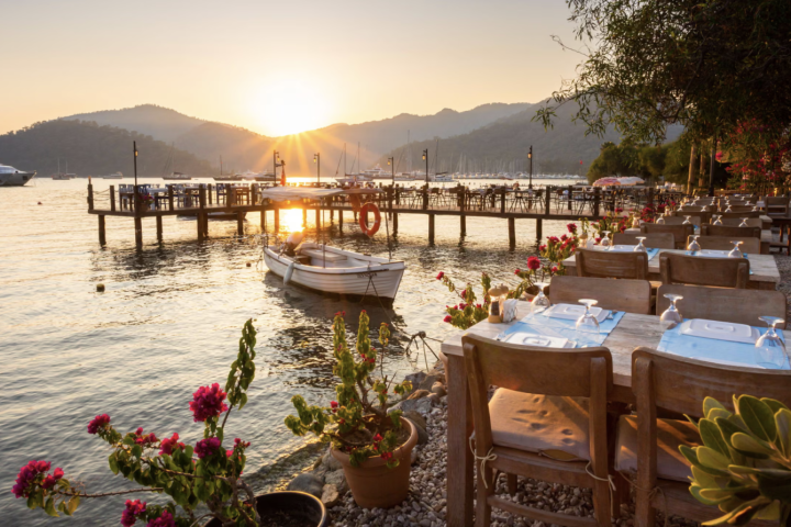 Gocek & Fethiye Discovery Tour - Town and marina life - Gocek seaside restaurant
