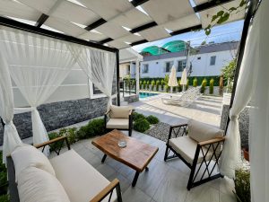4 Bedroom Central Villa for short term rental in Dalyan - Outside Resting Area