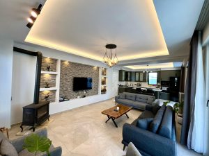 4 Bedroom Central Villa for short term rental in Dalyan - Living room & TV