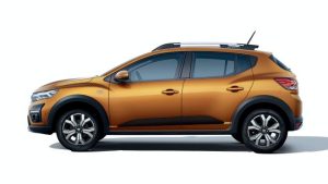rent a car Dalyan - Dacia Sandero - side view