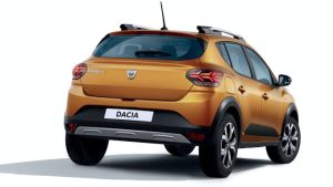 rent a car Dalyan - Dacia Sandero - back view