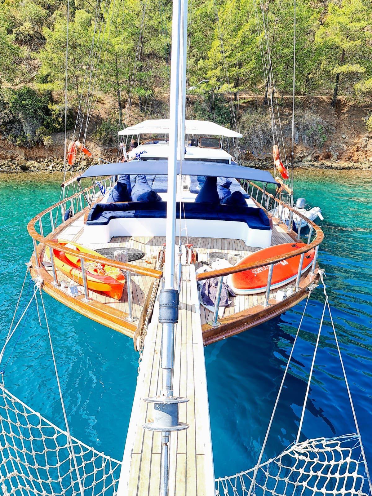 Volkan's Adventures Blue Dream Gulet - Blue Cruise - front view