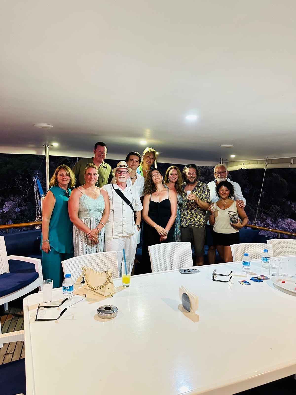 Volkan's Adventures Blue Dream Gulet - Blue Cruise - happy guests