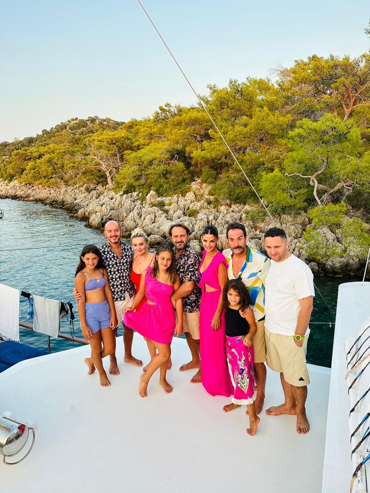 Volkan's Adventures Blue Dream Gulet - Blue Cruise - guests on top deck