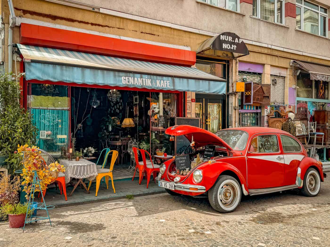 Istanbul - Cappadocia Tour - colorful cafe