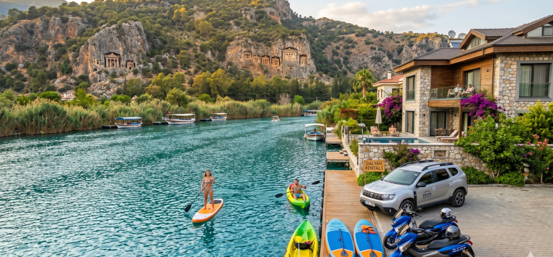 Dalyan Villa rentals - Dalyan rentals of villas, accomoadtions, cars, bikes and more