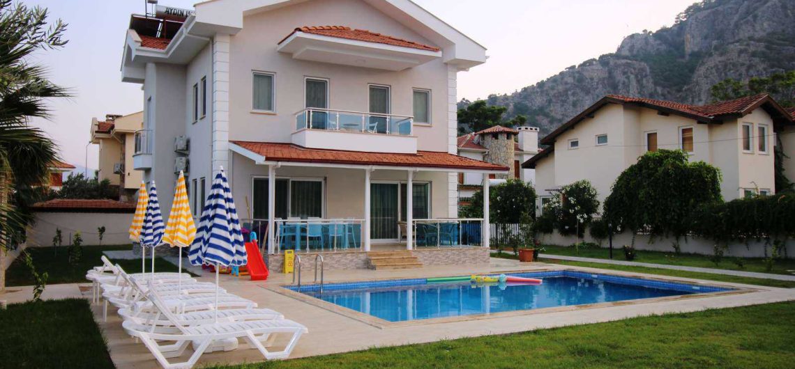 Dalyan private Villa Rental - Villa VA - 3 - Garden and pool 3