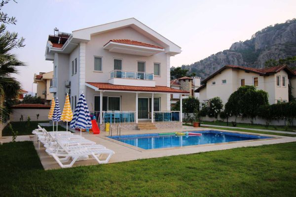 Dalyan private Villa Rental - Villa VA - 3 - Garden and pool 3