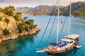 Volkan's Adventures Blue Dream Gulet - featured image at mediterranean sea