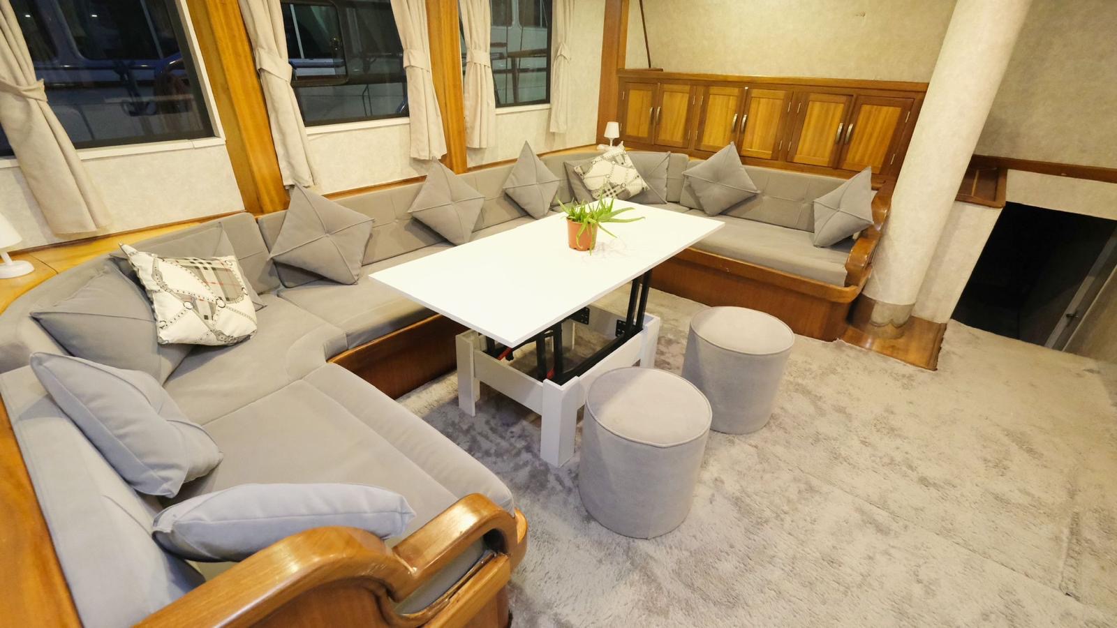 Volkan's Adventures Blue Dream Gulet - Blue Cruise - lounge