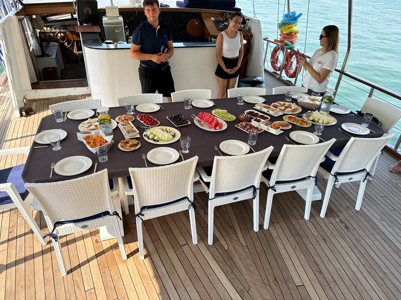 Volkan's Adventures Blue Dream Gulet - Blue Cruise - lunch