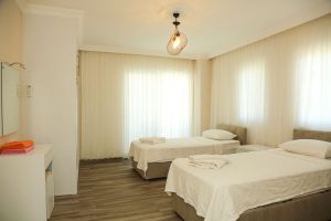 6 Bedroom Central Villa for short term rental in Dalyan - twin bedroom 1