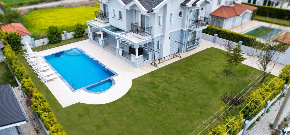 6 Bedroom Central Villa for short term rental in Dalyan - Aerial view