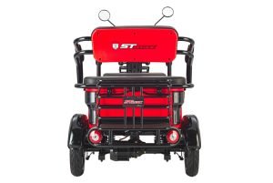elit940 rental motorbike - back view