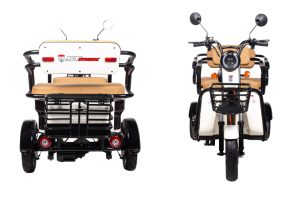 elit940 rental motorbike - front and back view