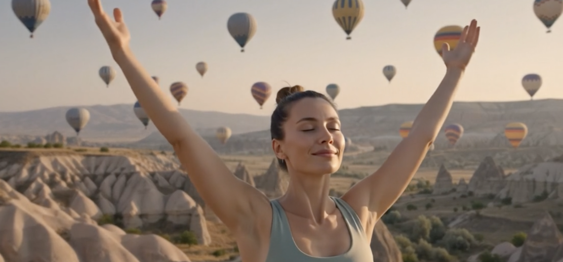 retreats is turkey - host or join - cappadocia baloons and yoga teacher